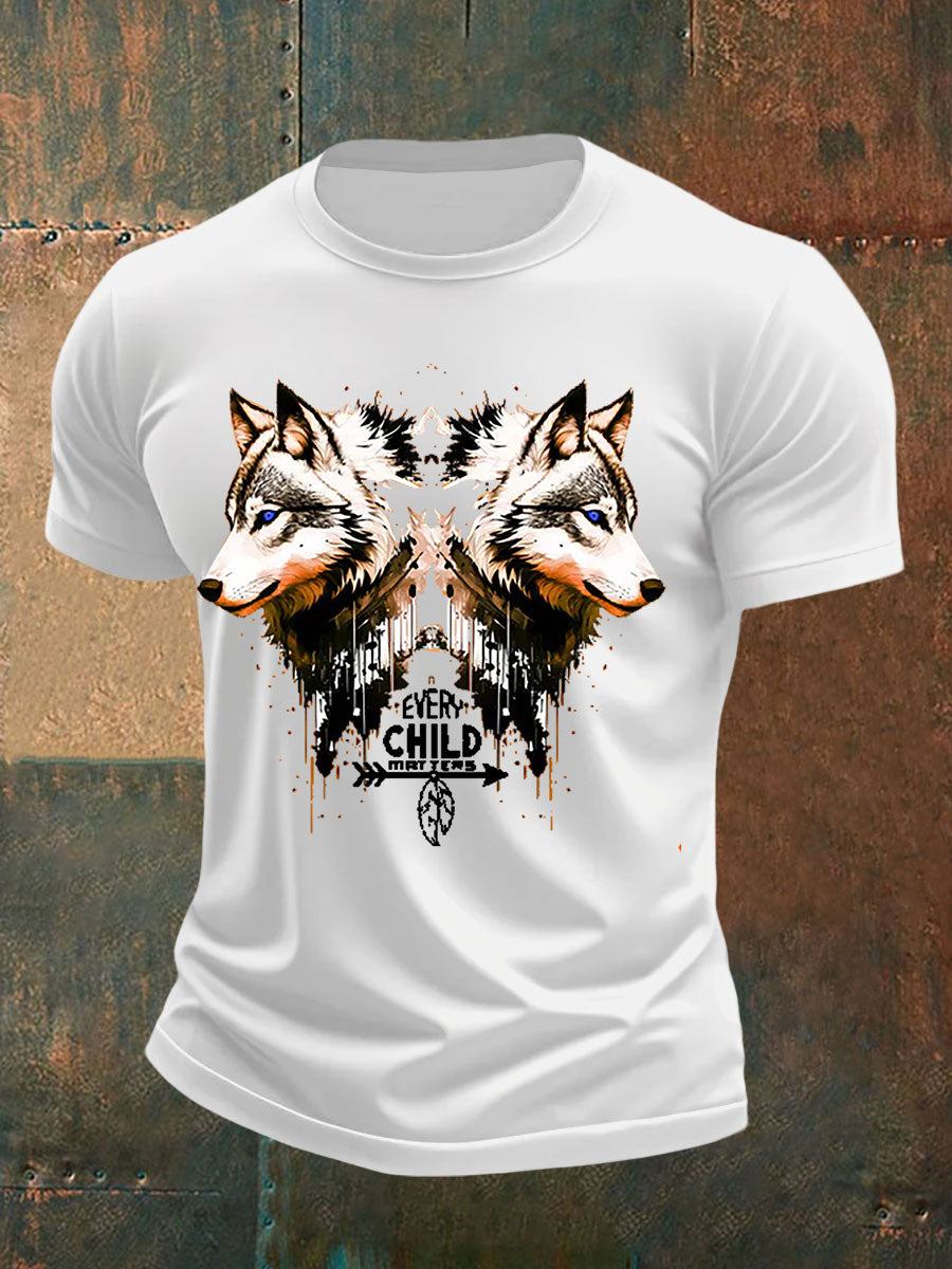 Men's Every Child Matters Printed Casual T-shirt