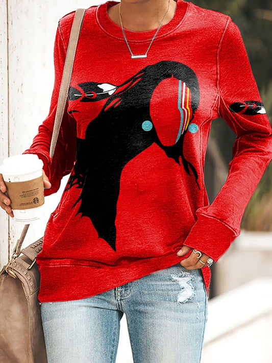 Women's Native Sisterhood Art Sweatshirts
